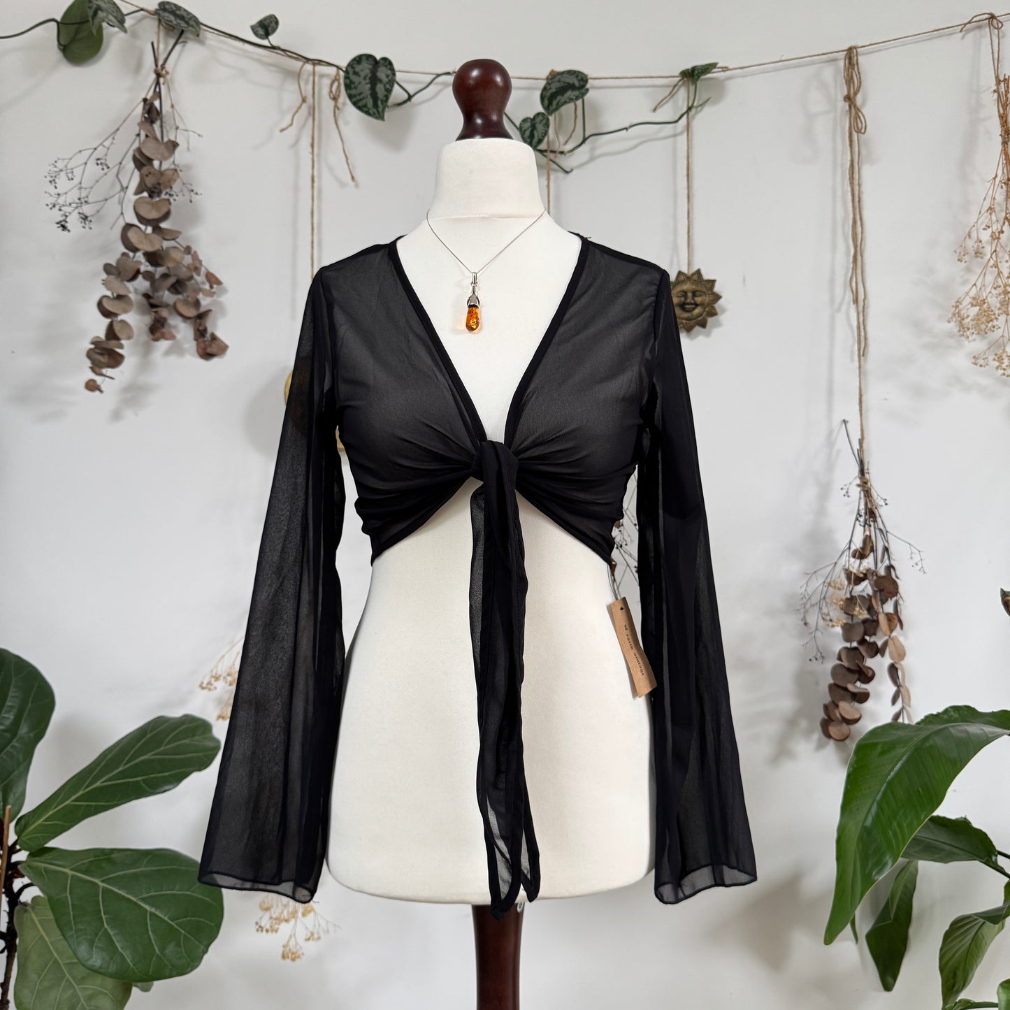 Black bolero - size S/M