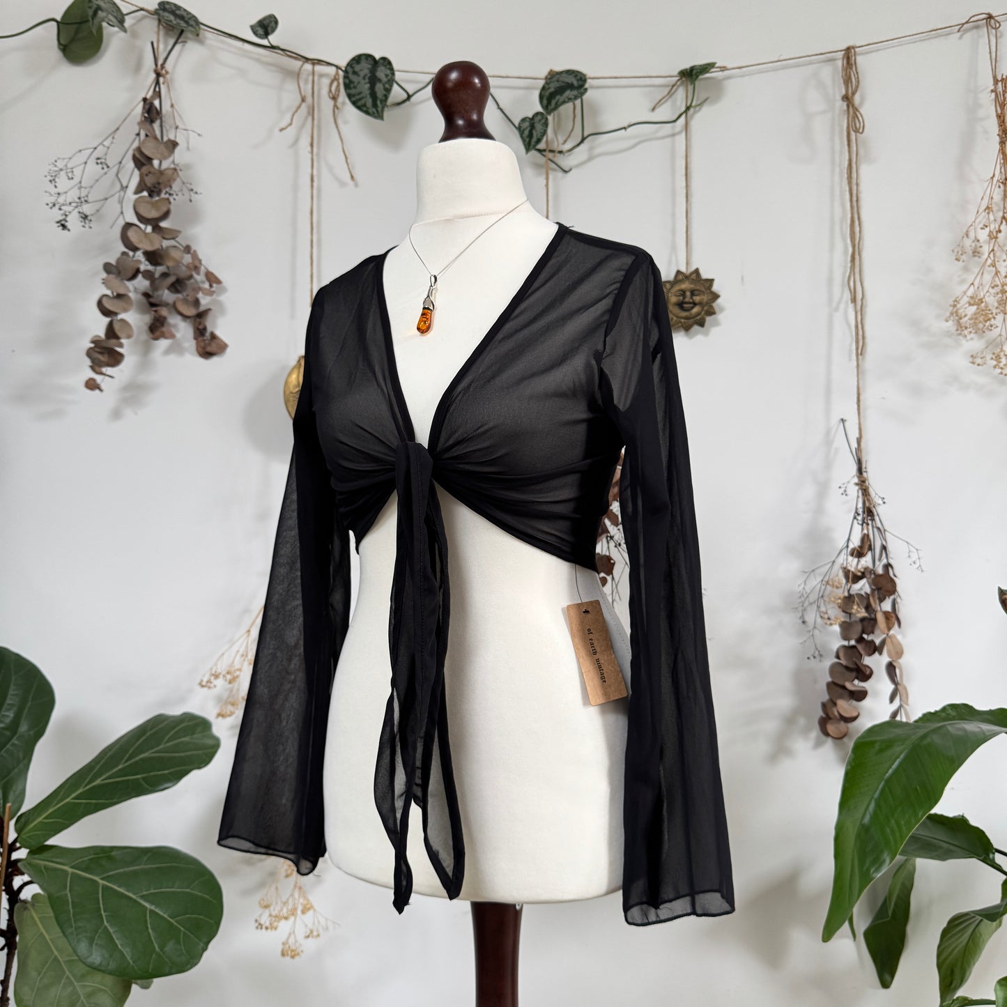 Black bolero - size S/M