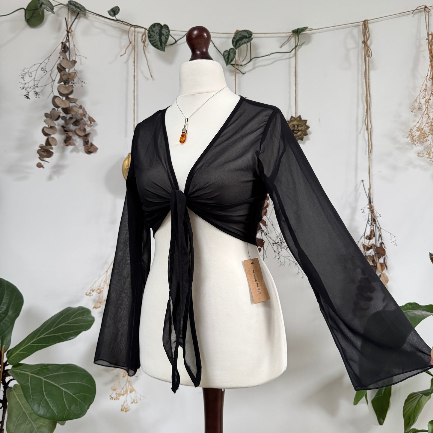 Black bolero - size S/M