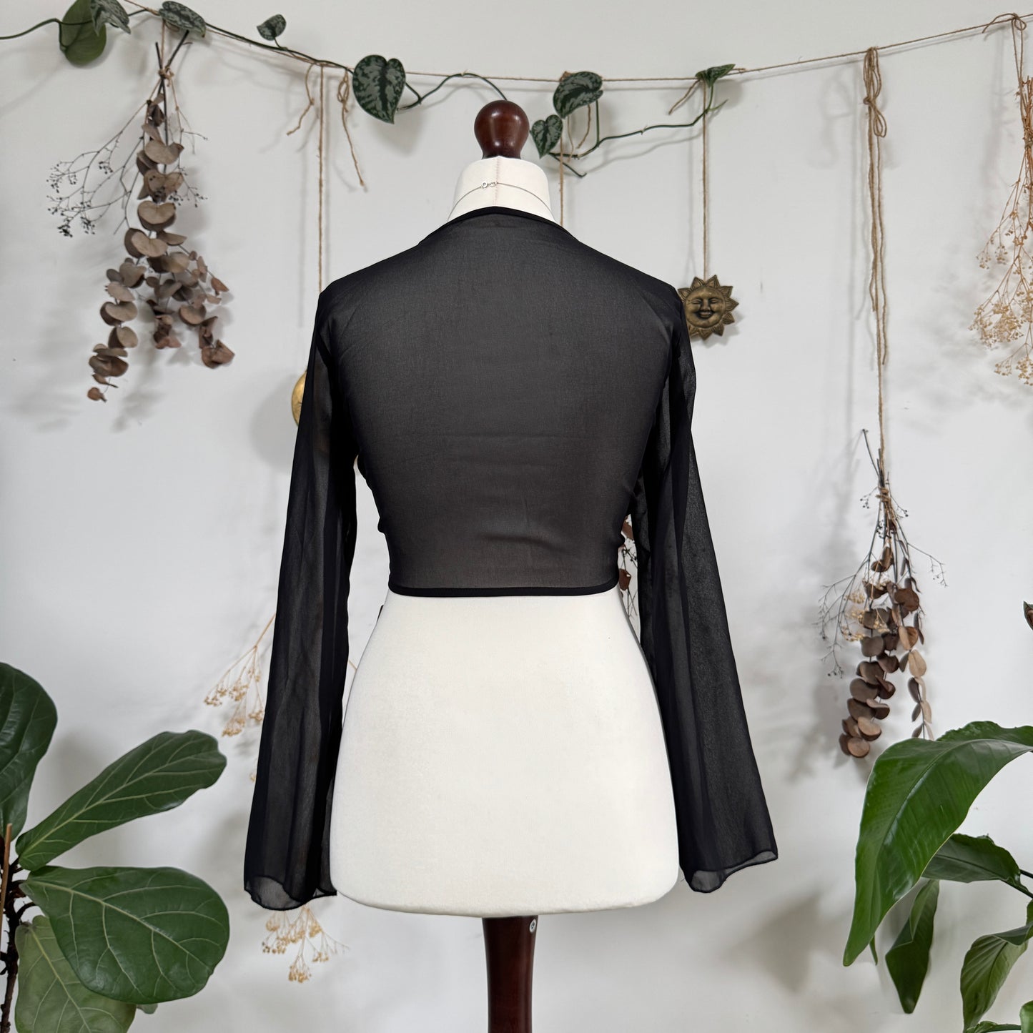 Black bolero - size S/M