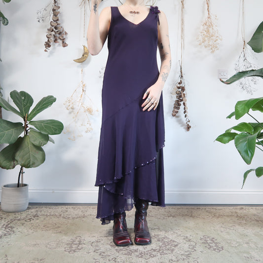 Purple dress - size L
