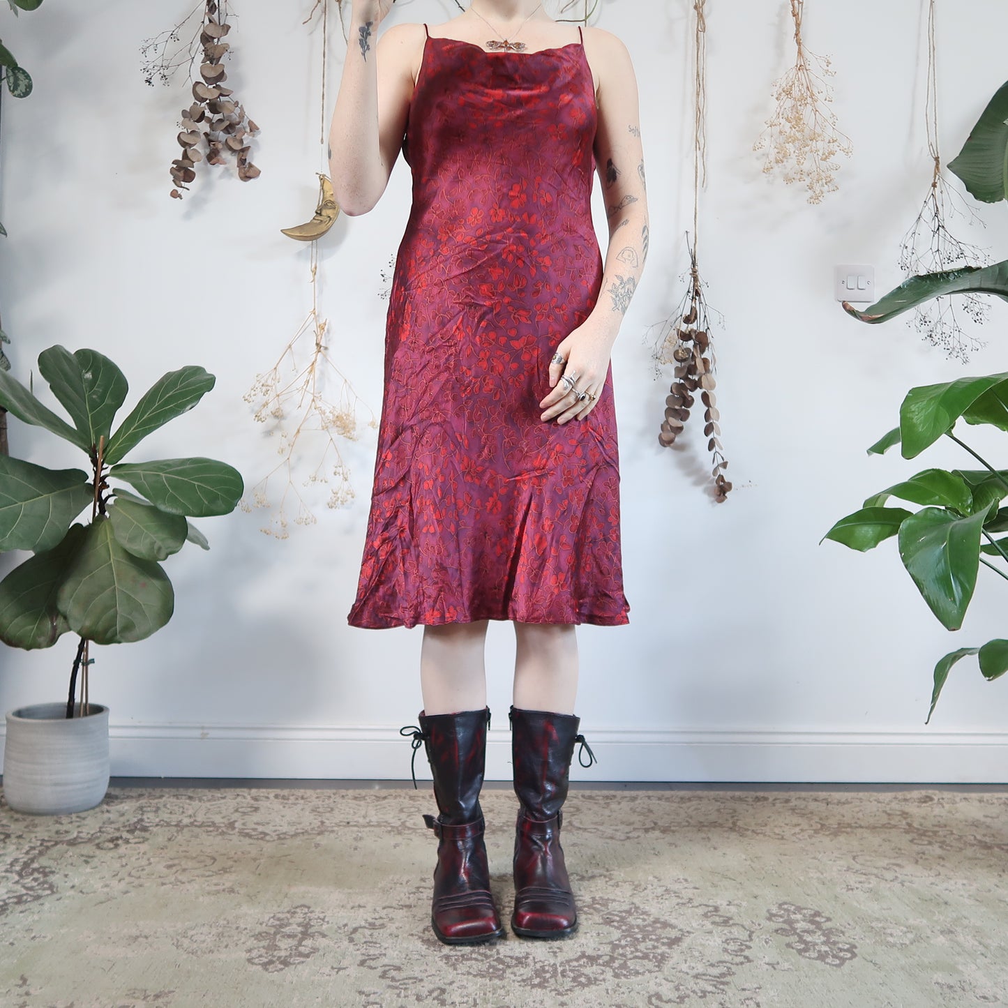 Silk dress - size S/M