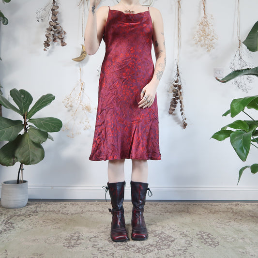 Silk dress - size S/M