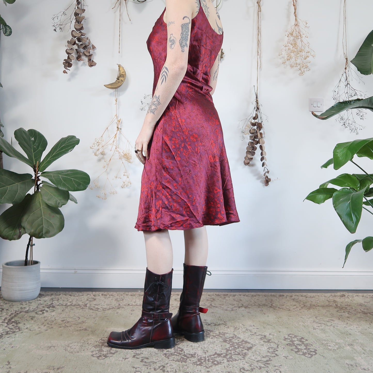 Silk dress - size S/M