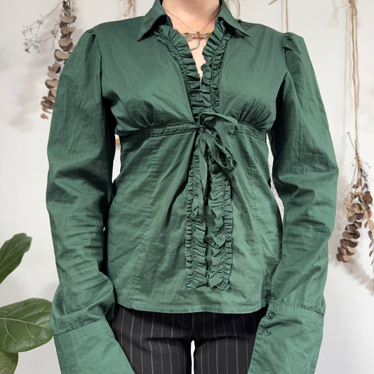 Green shirt - size L