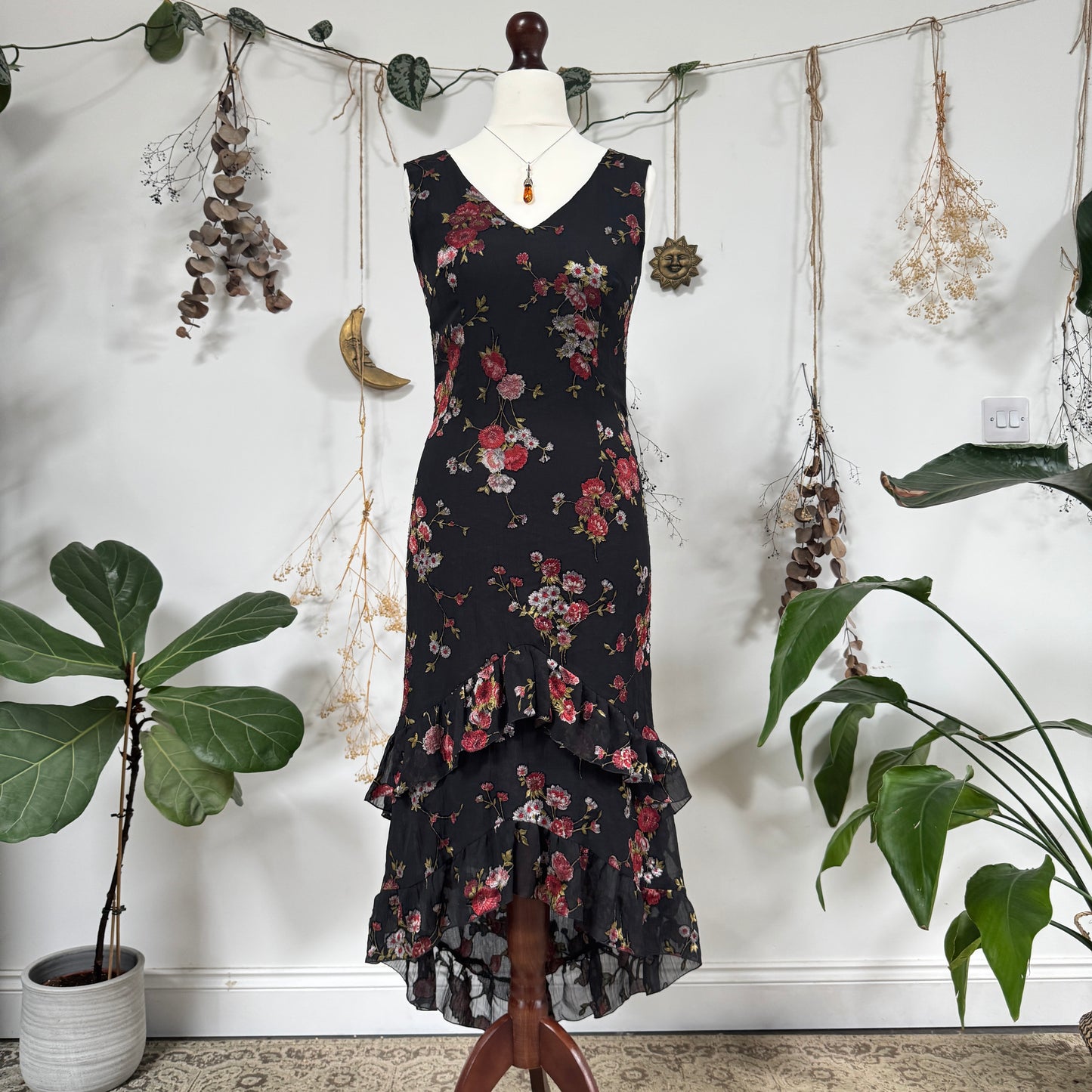 Floral dress - size S/M