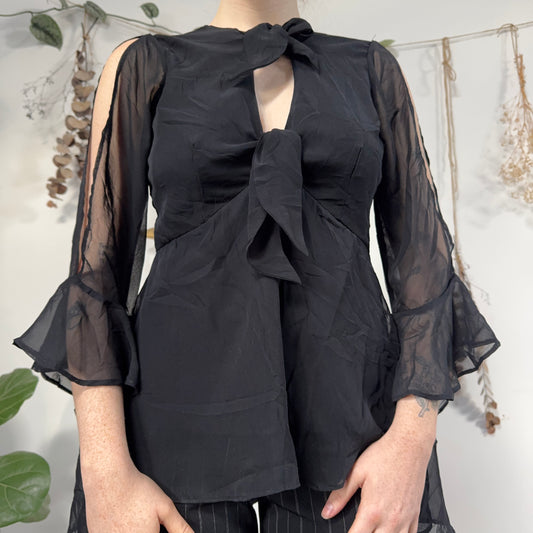 Black blouse - size M