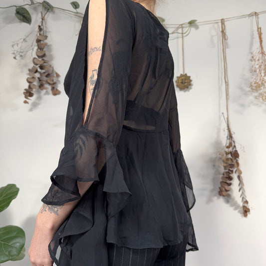 Black blouse - size M