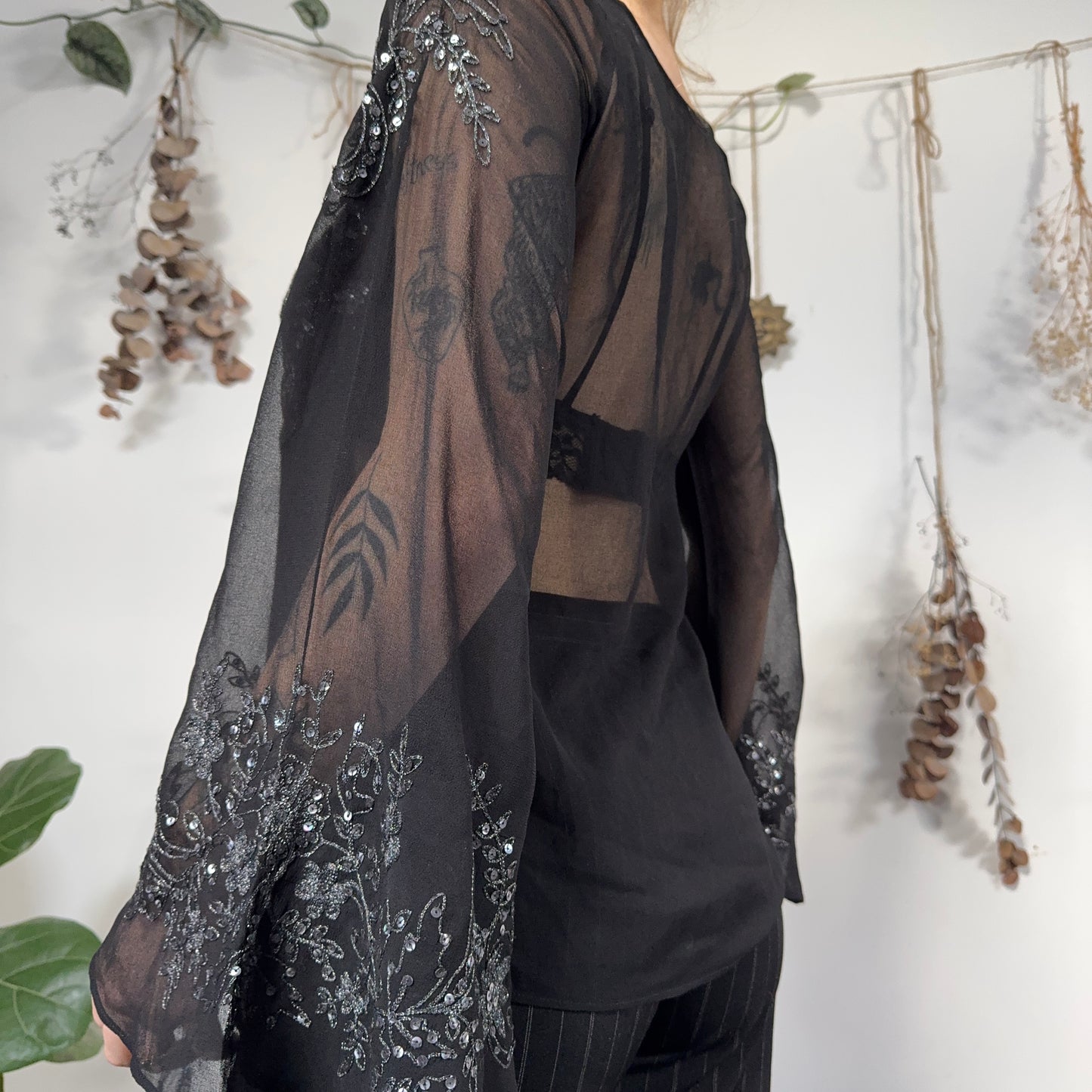 Black blouse - size M