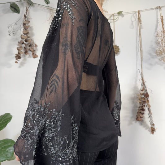 Black blouse - size M