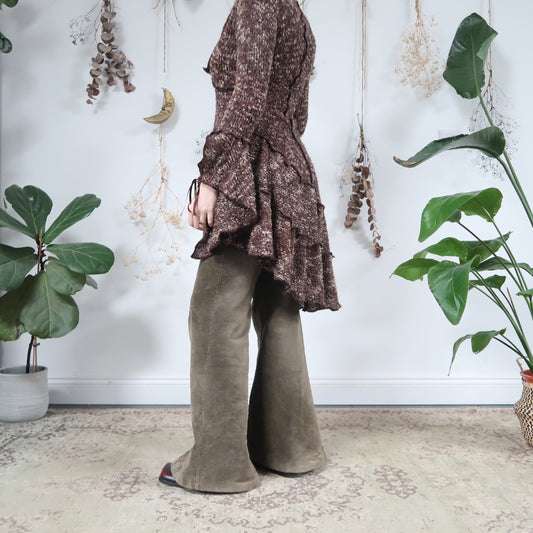 Earthy knit dress - size M