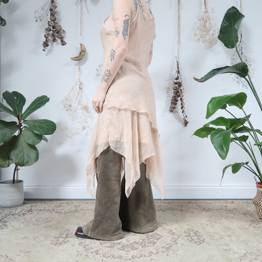 Layered flowy dress - size L