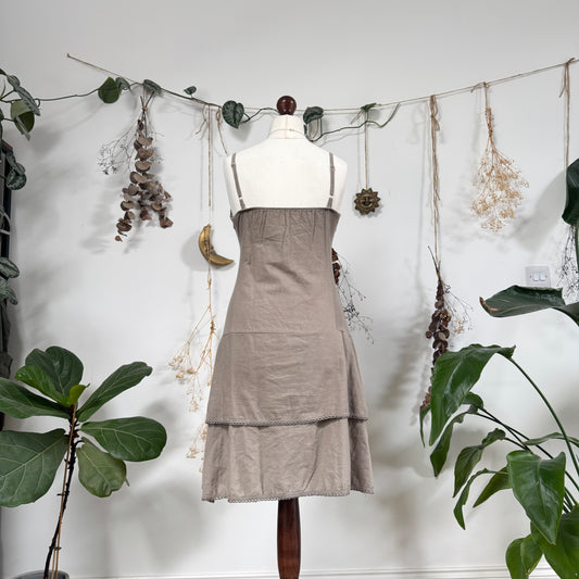 Stone summer dress - size M