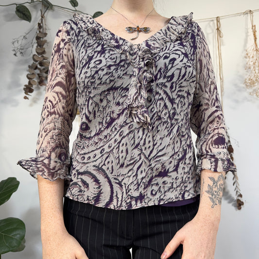 Silk blouse - size M