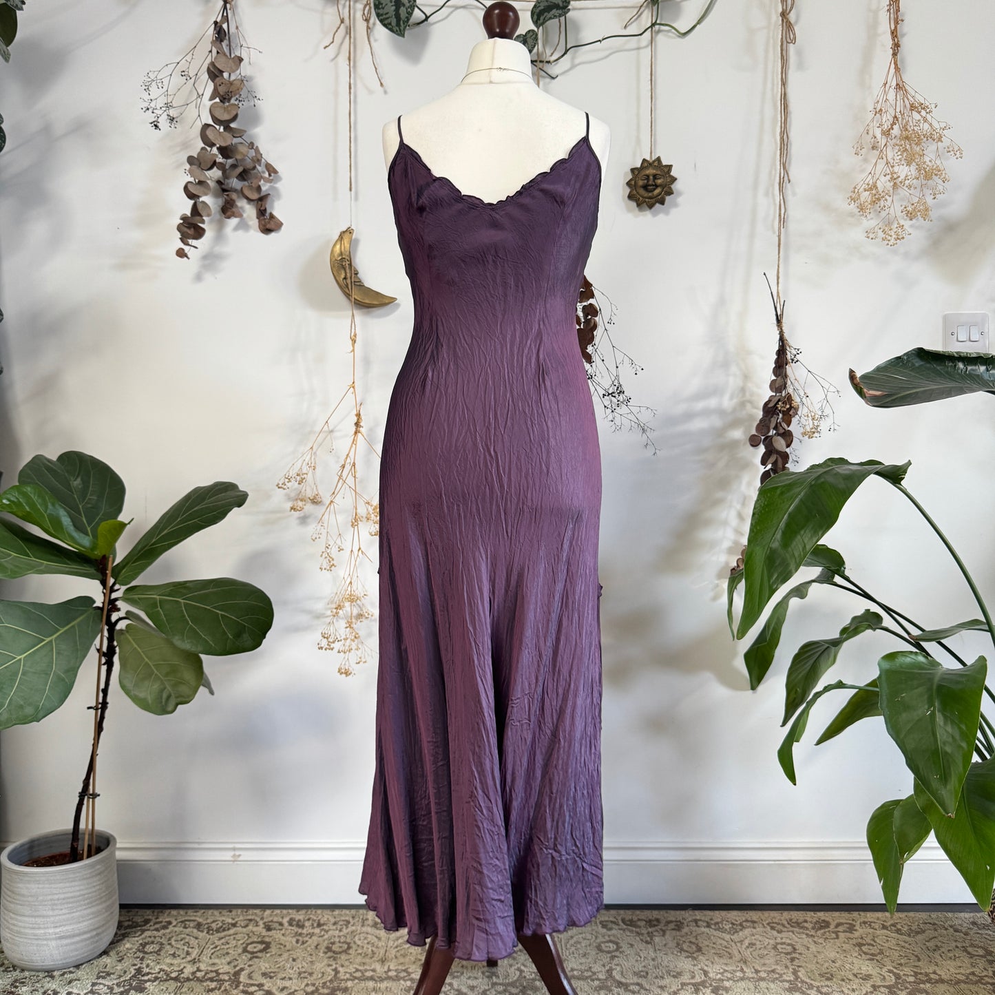 Purple iridescent dress - size S/M