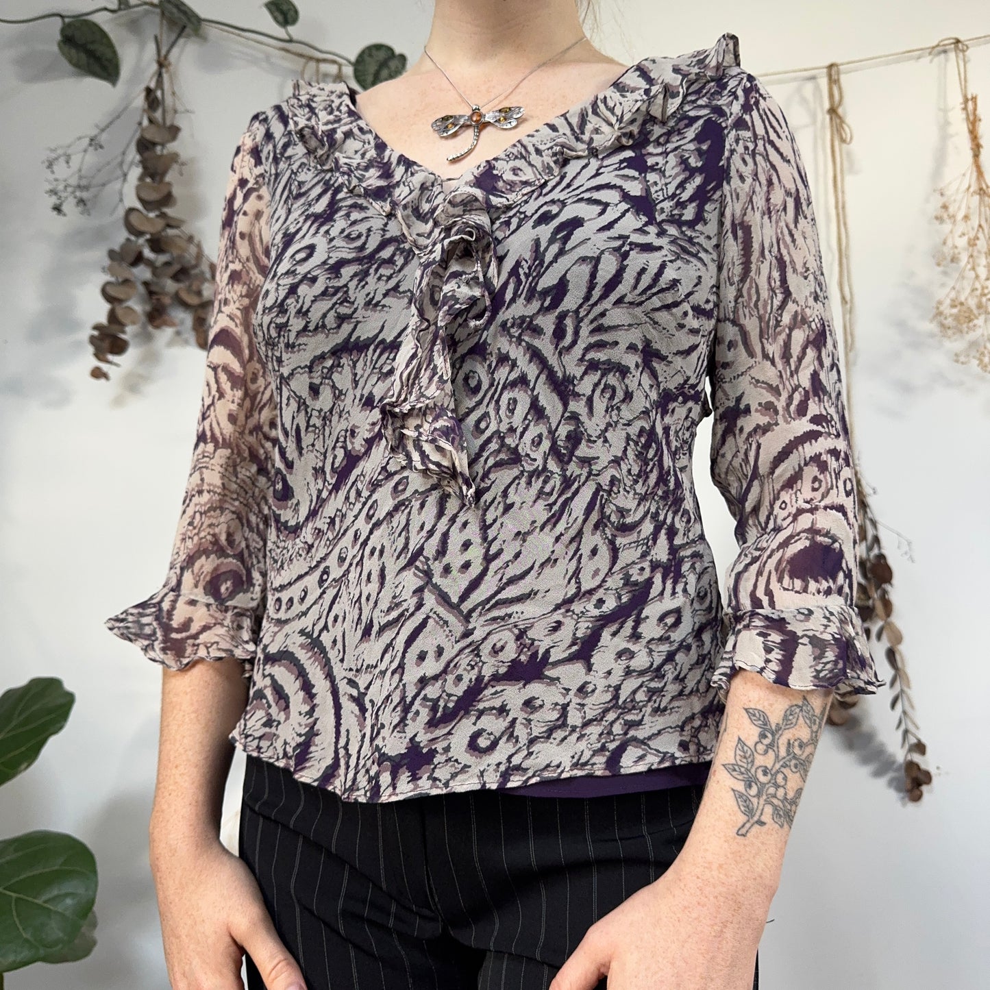 Silk blouse - size M