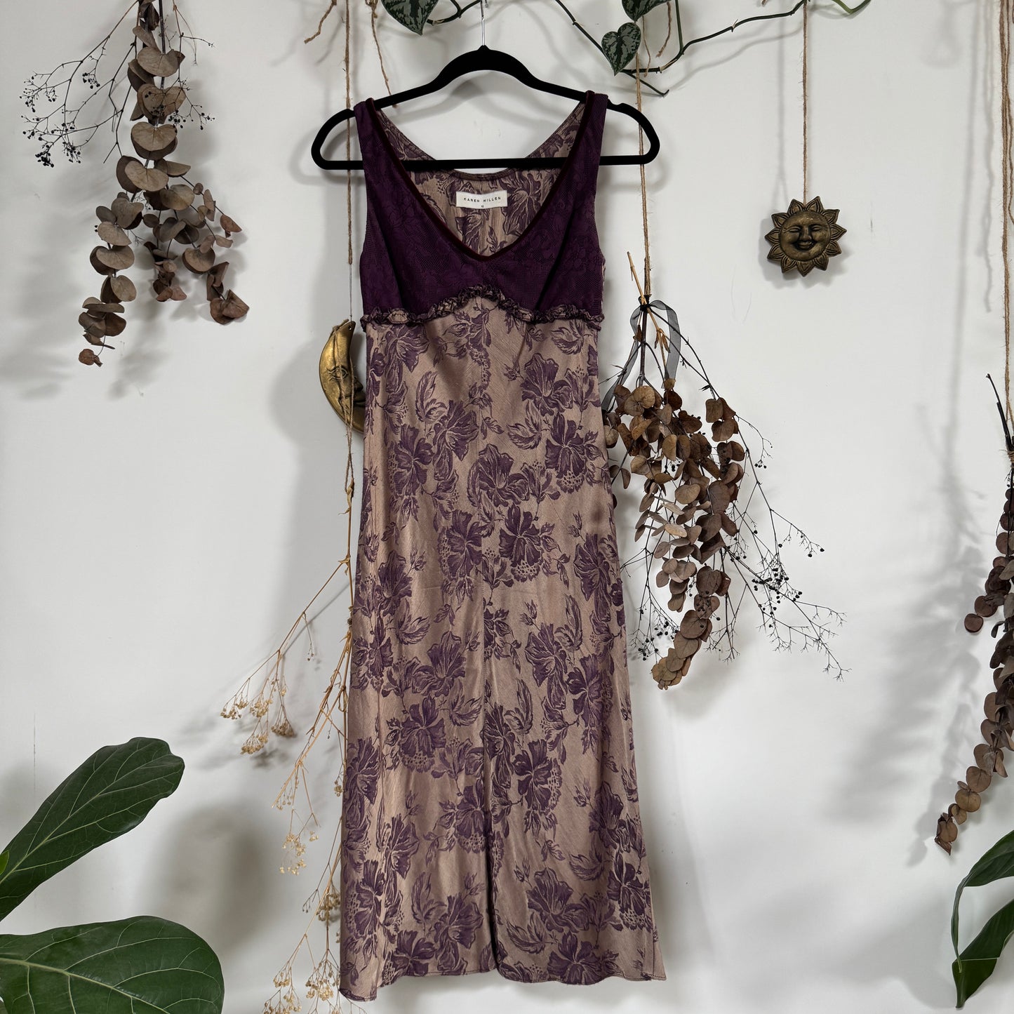 Purple whimsical dress - size S