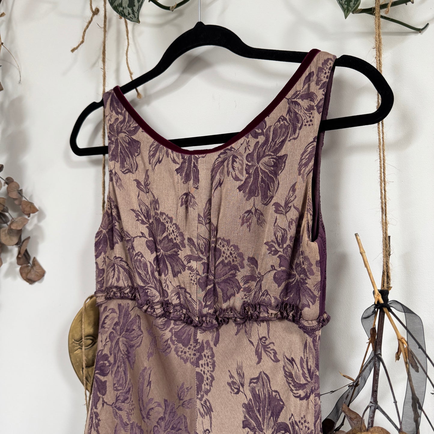 Purple whimsical dress - size S