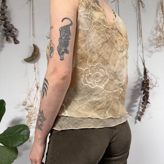 Earthy top - size L/XL
