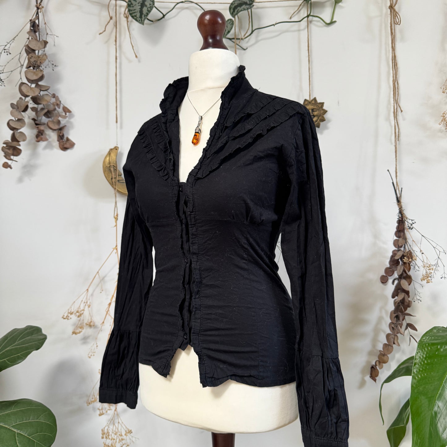 Black blouse - size S