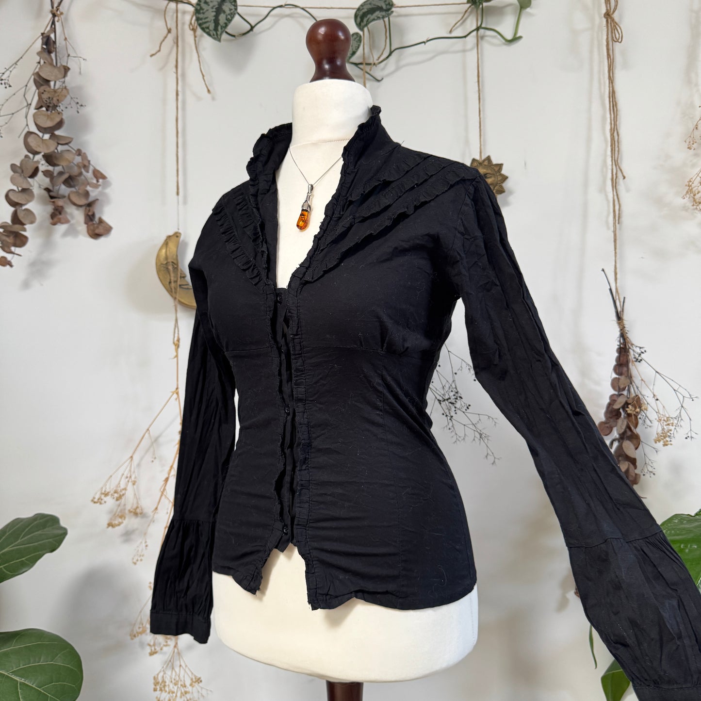 Black blouse - size S