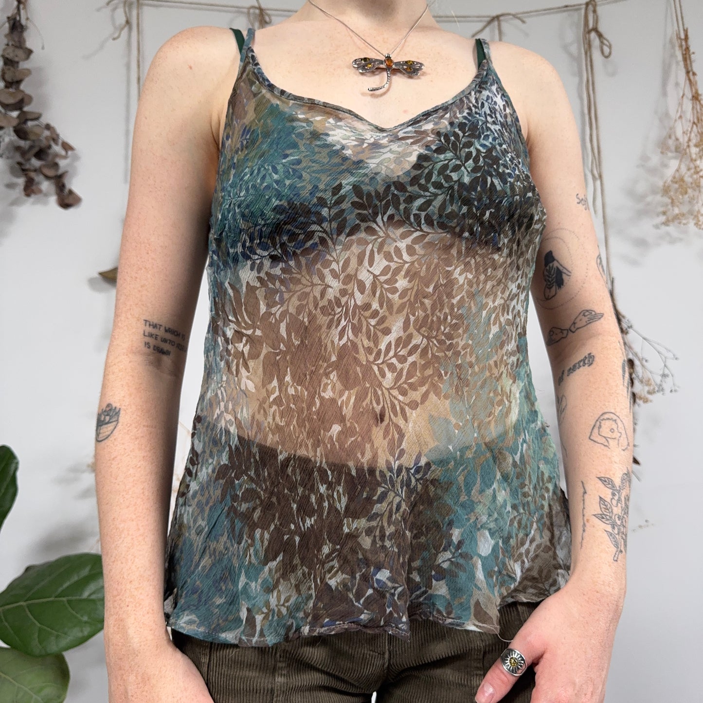 Earthy cami - size M