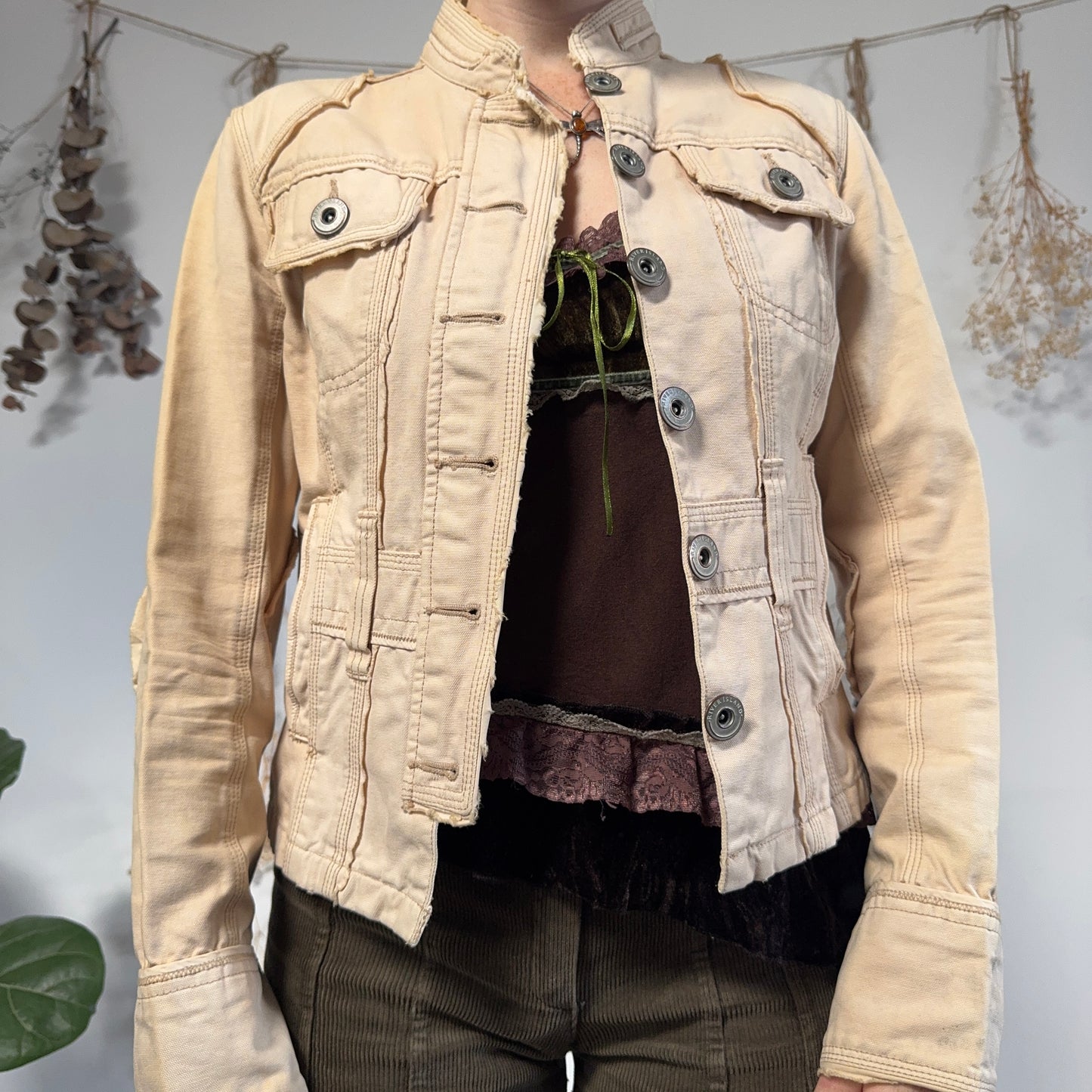 Beige jacket - size M