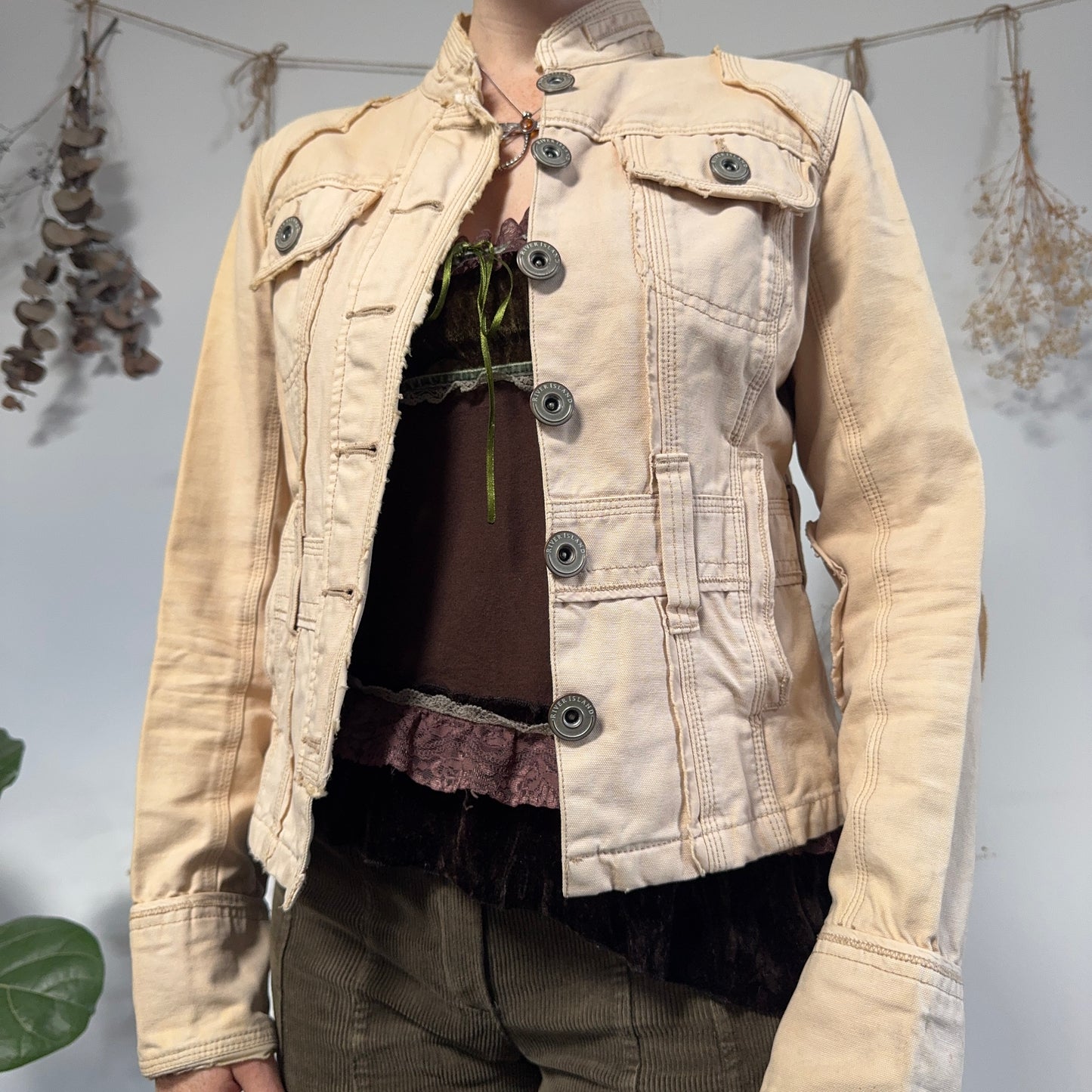 Beige jacket - size M