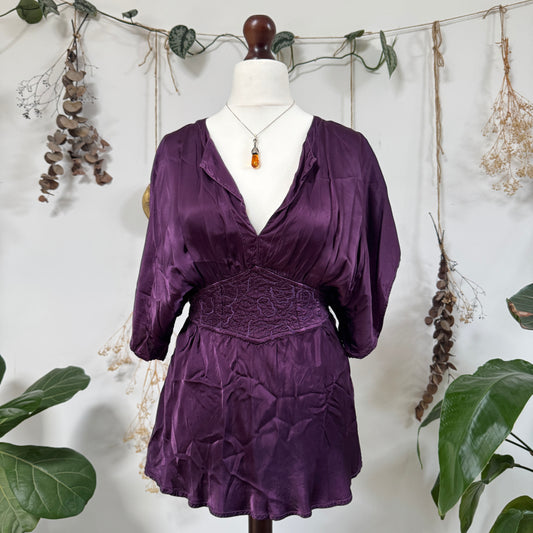 Purple blouse - size M