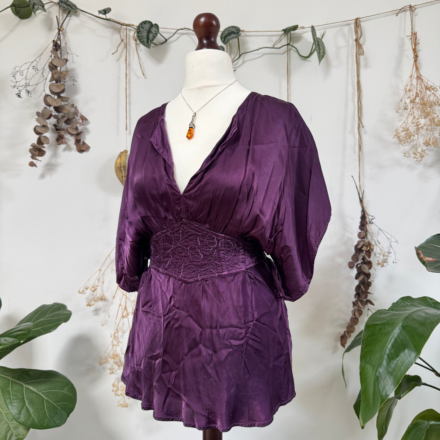 Purple blouse - size M