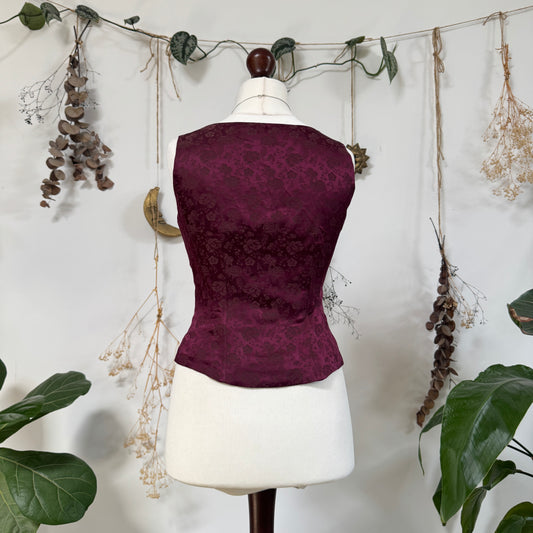 Hook and eye corset top - size M