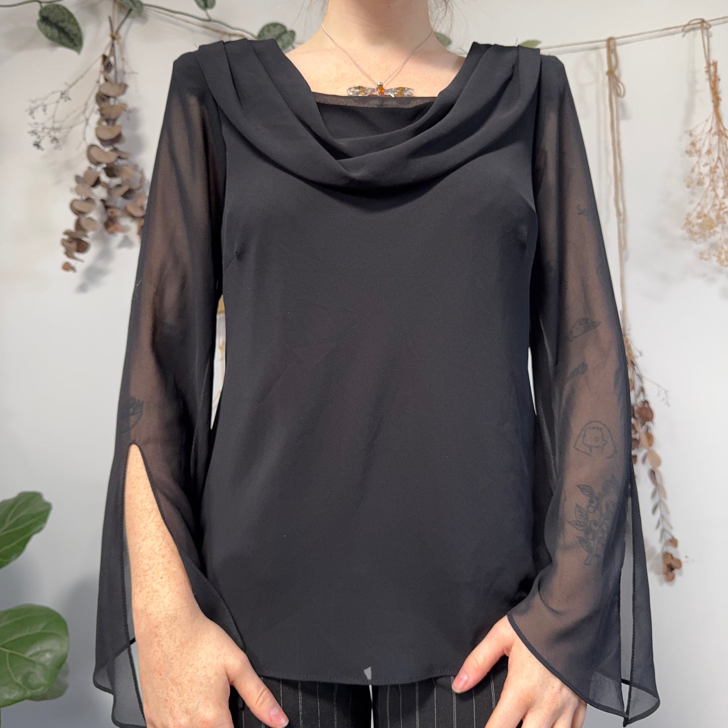Black blouse - size M