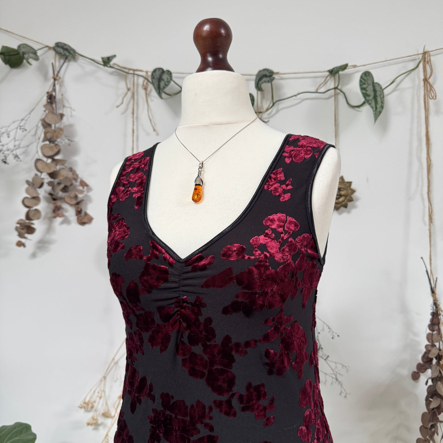 Velvet dress - size M