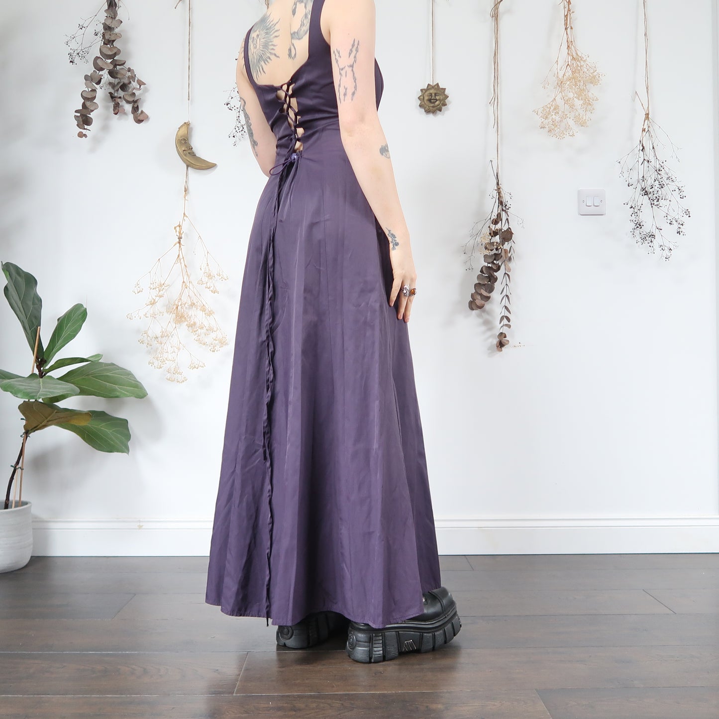 Purple dress - size S/M