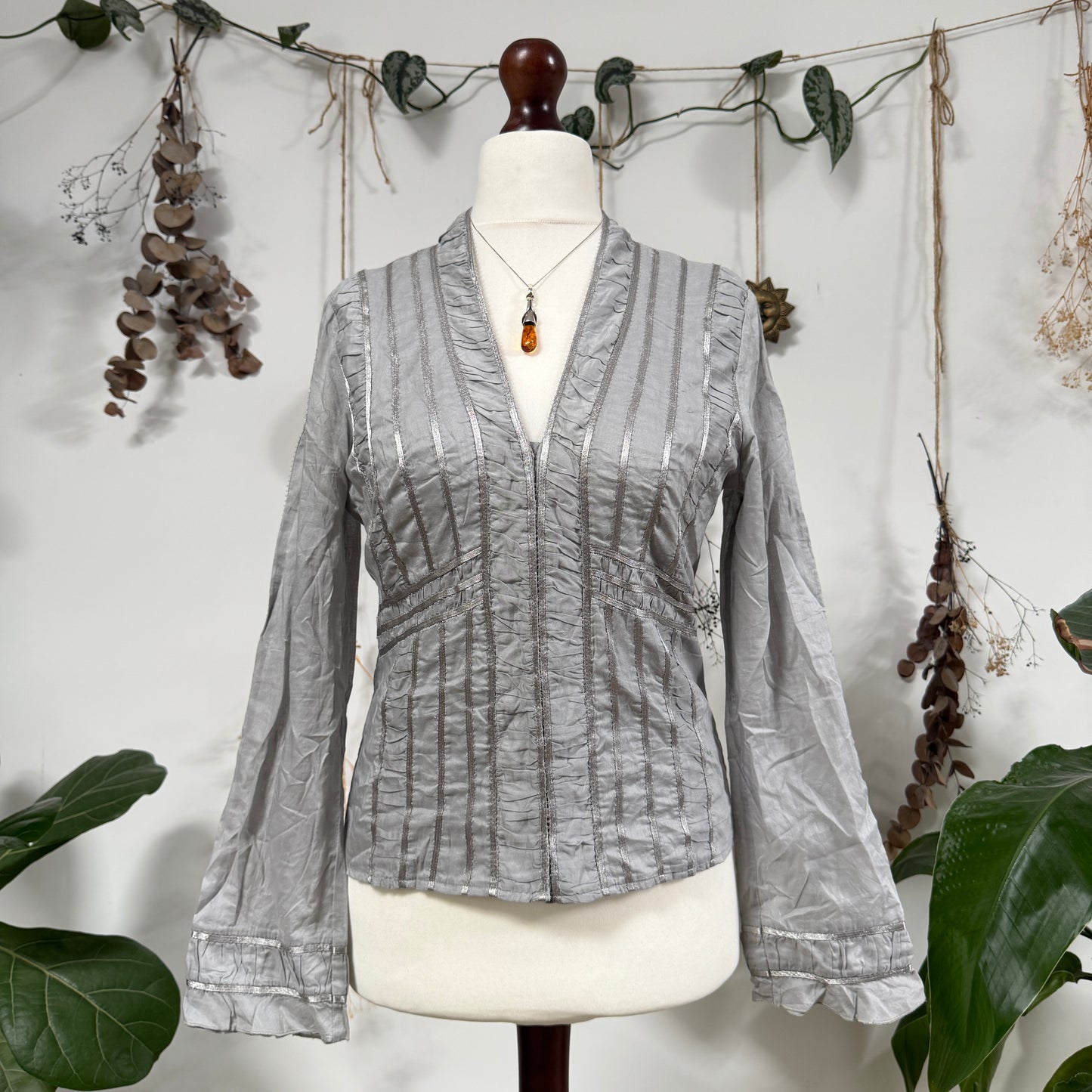 Ruched blouse - size M