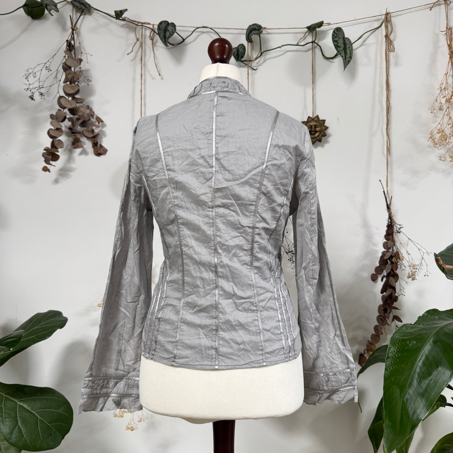 Ruched blouse - size M