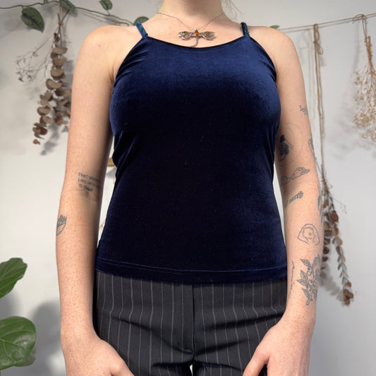 Midnight blue cami - size S