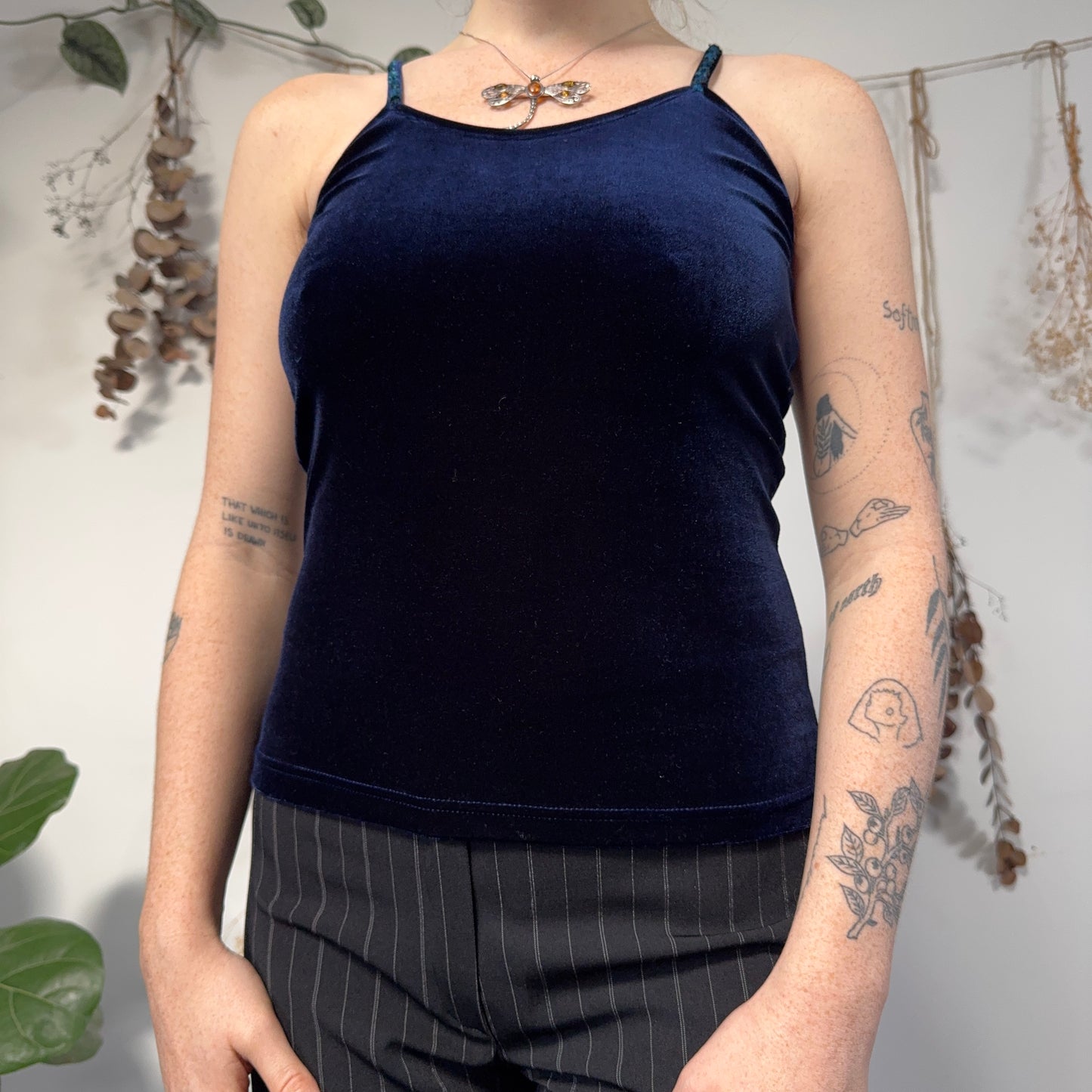 Midnight blue cami - size S