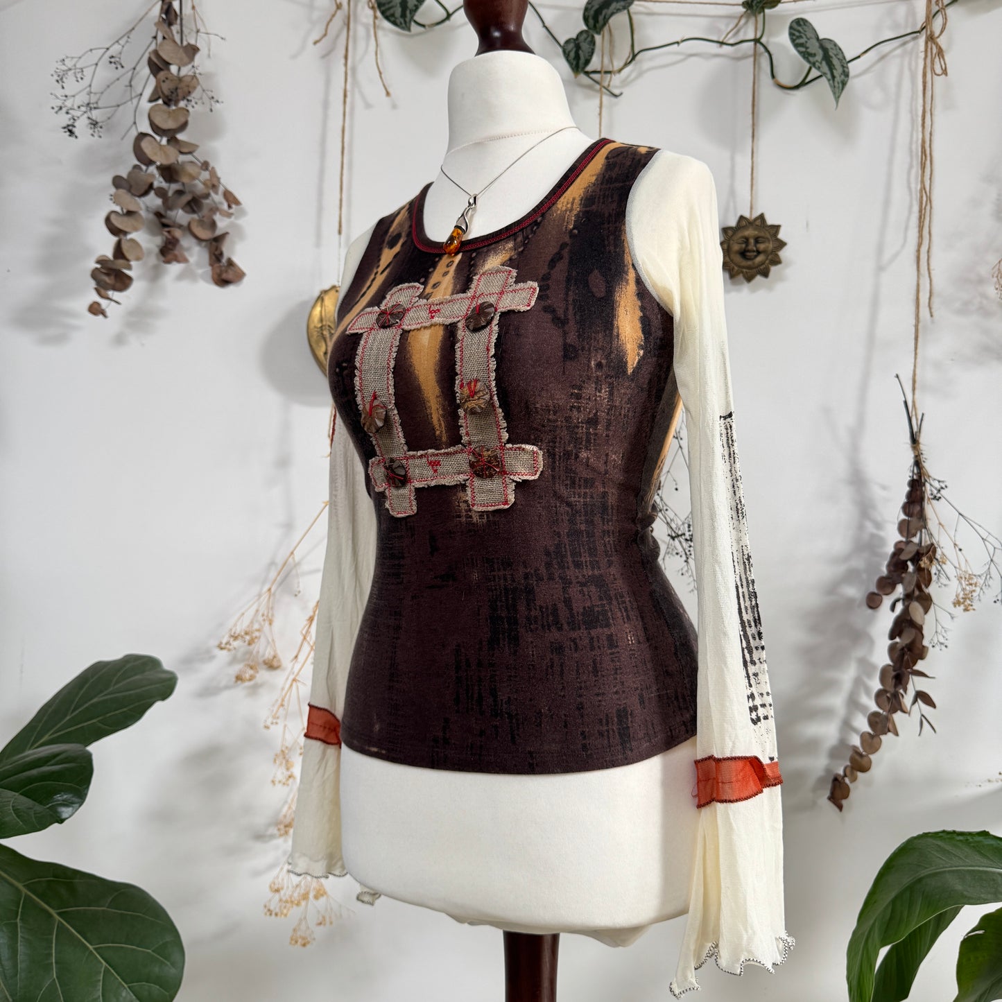 Save the Queen top - size S/M