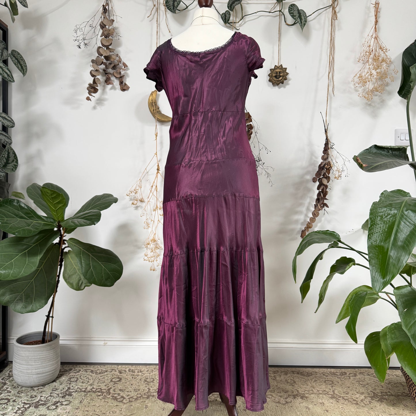 Purple iridescent dress - size M/L