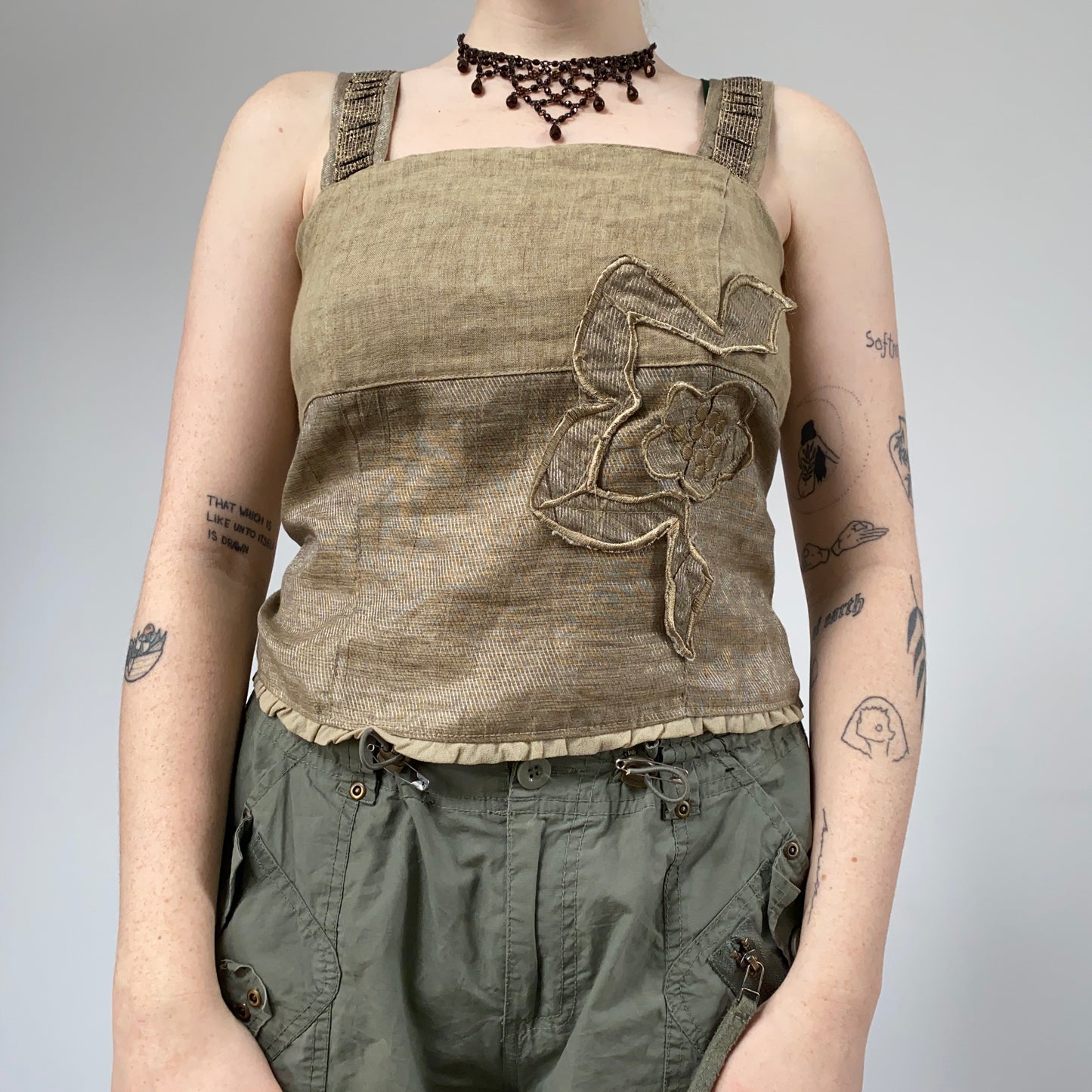 Earthy top - size M