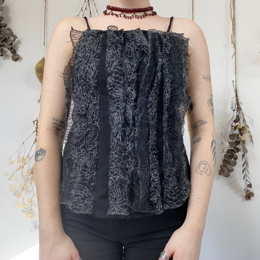 Textured top - size M